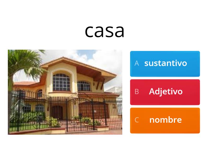 Sustantivo Y Adjetivo - Quiz