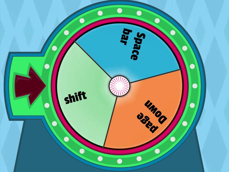 you-want-to-make-a-space-which-key-should-you-use-spin-the-wheel