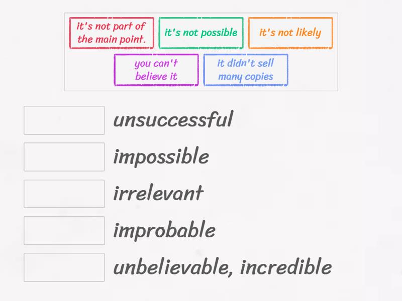 EMPOWER Upper Intermediate B2 | Unit 10A Vocabulary - Match up