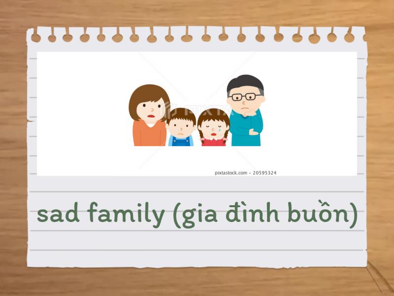 Family And Friends Flash Cards