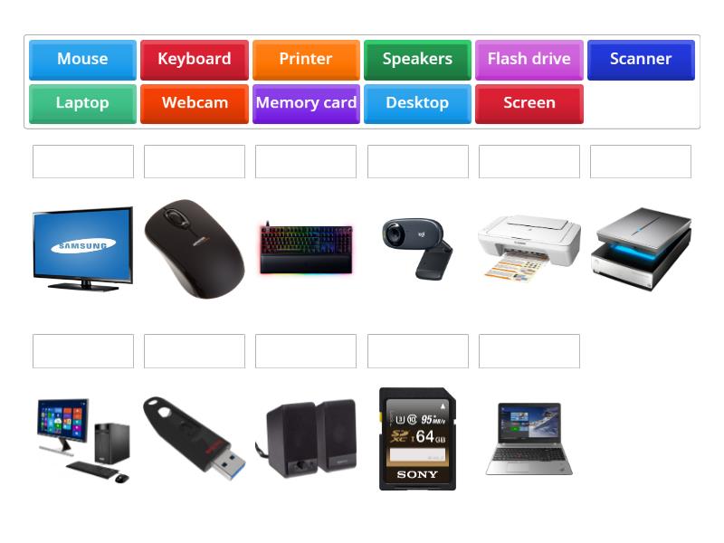 COMPUTER TECHNOLOGY - Match up