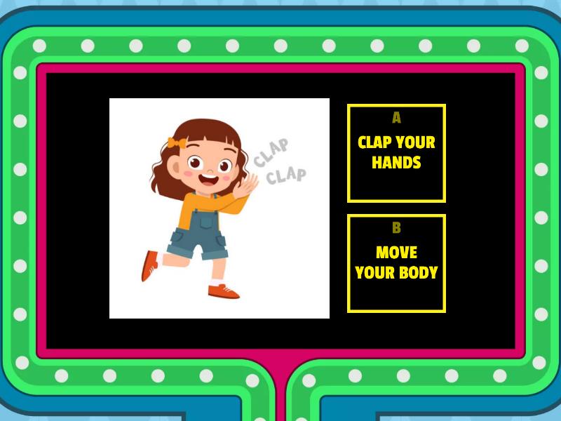 MY BODY - Gameshow quiz