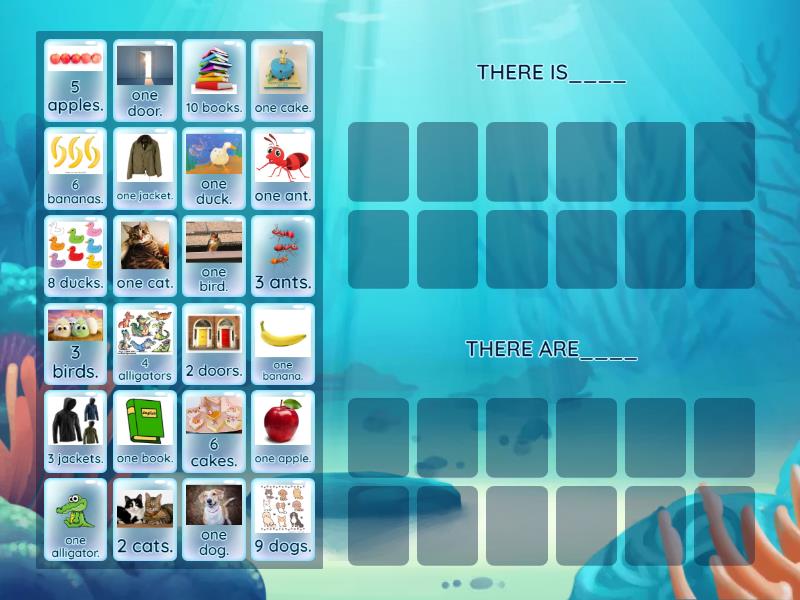 There is / There are - Group sort