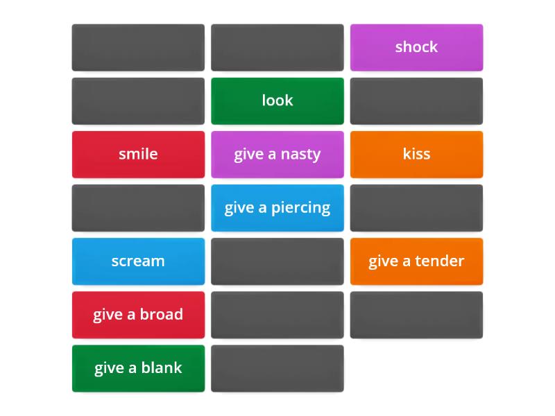 expressions-with-give-matching-pairs