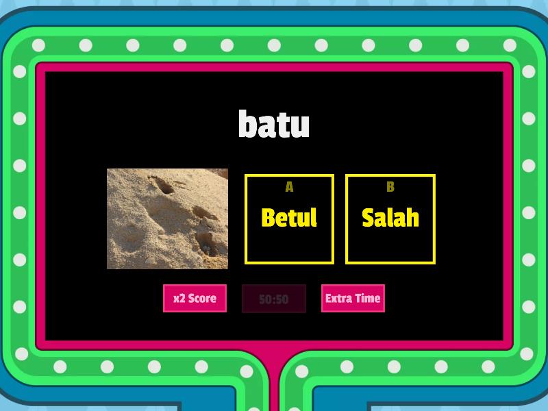 Bentuk Muka Bumi - Gameshow Quiz