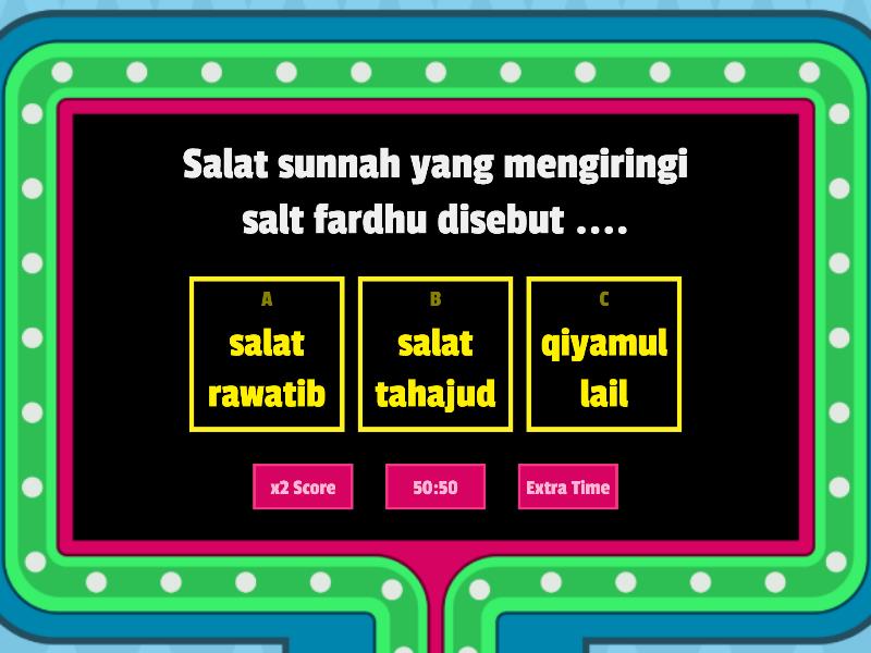 Salat Rawatib - Gameshow Quiz