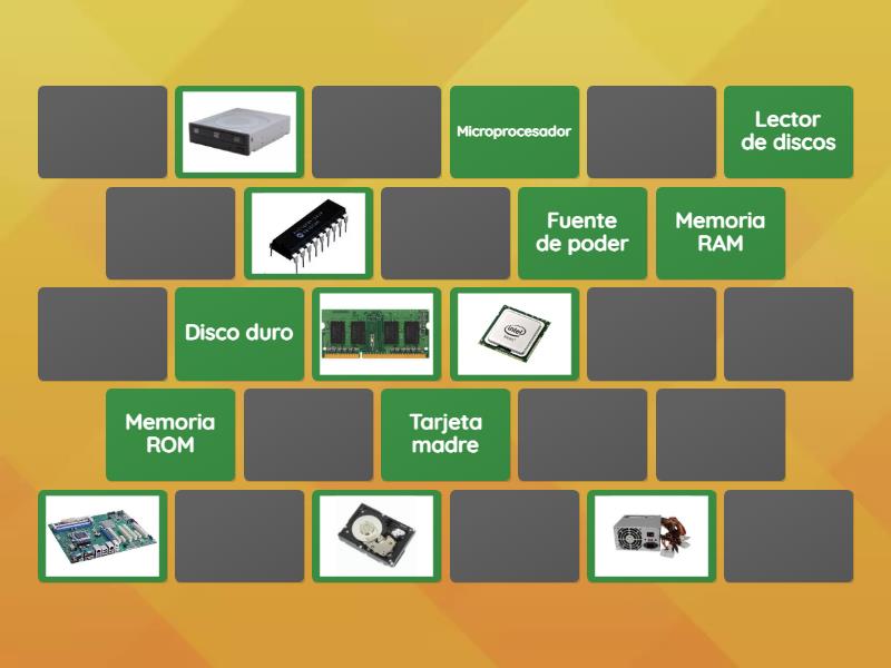 Hardware y Software - Matching pairs