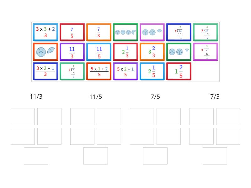 Fraction - Group sort