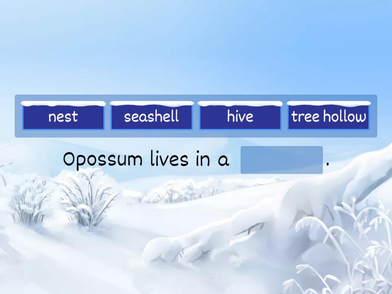 Oxford Discover 1 Unit 5 Read - Missing word