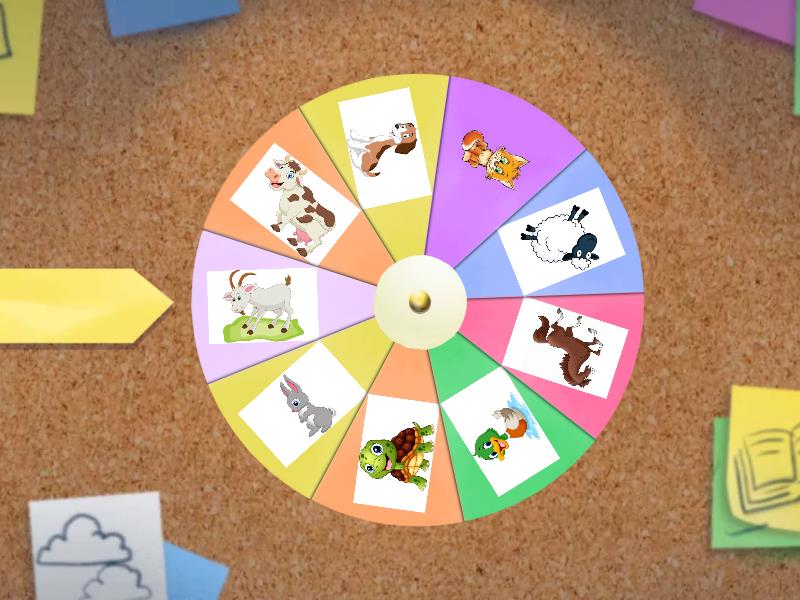 Animal roulette - Random wheel