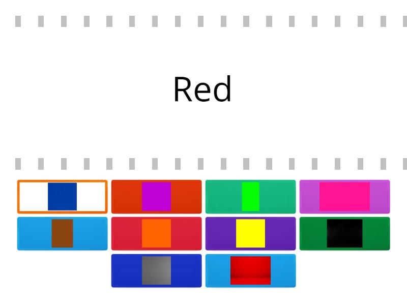 Colors - Find the match