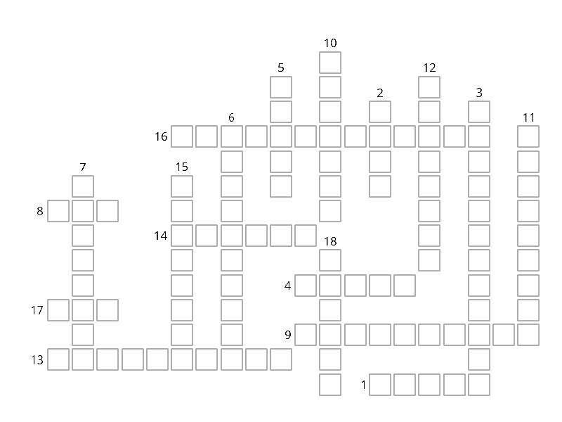 1 1 2 3 5 8 crossword