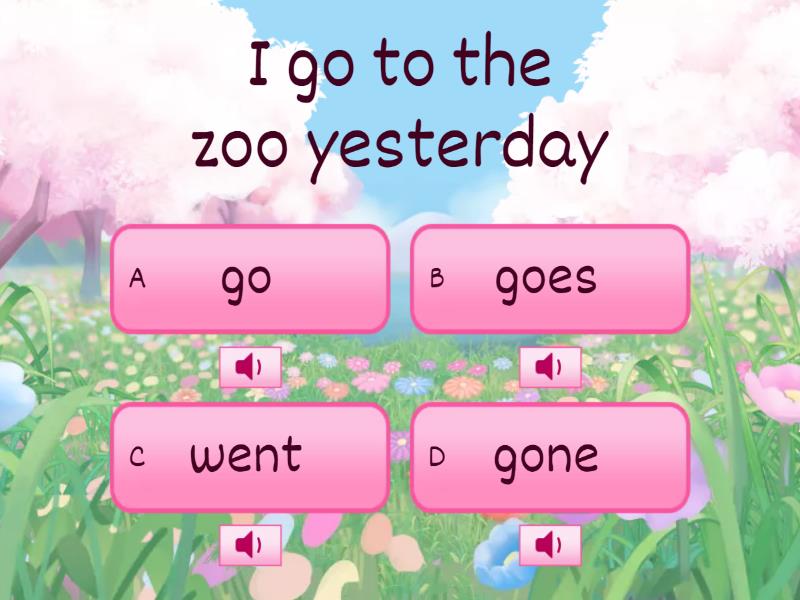 Simple Past Tense - Quiz