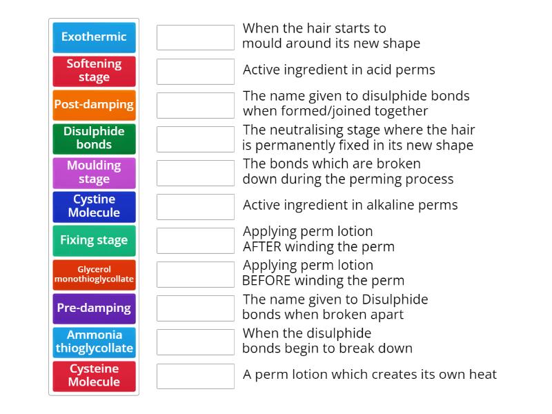 Perming key words - Match up