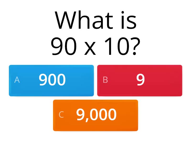 Simplified Multiplying And Dividing By 10 100 And 1000 Quiz