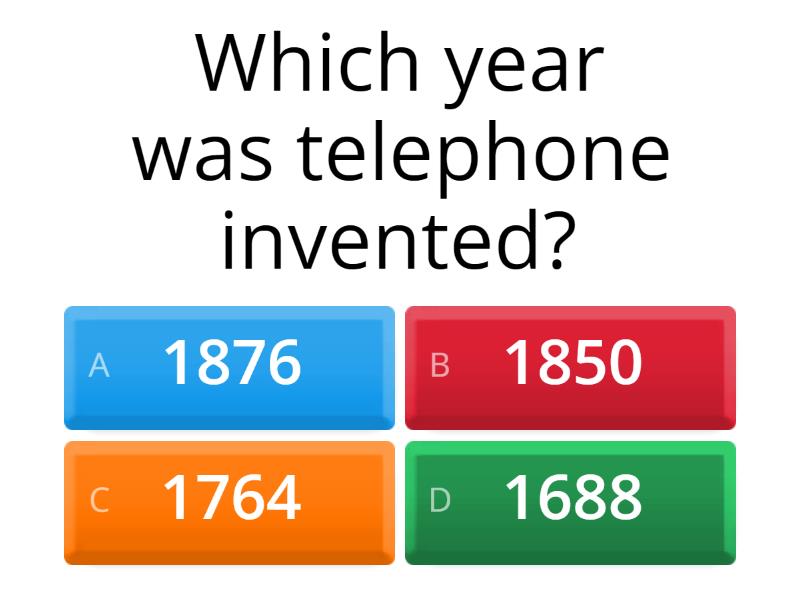 What Year Was Telephone Invented In America