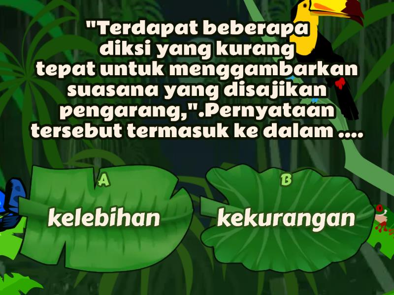 Mengonstruksi Resensi Cerpen - Quiz