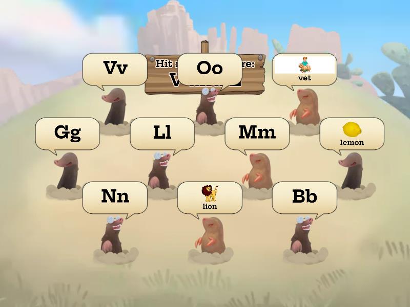 V+L game closure - Whack-a-mole