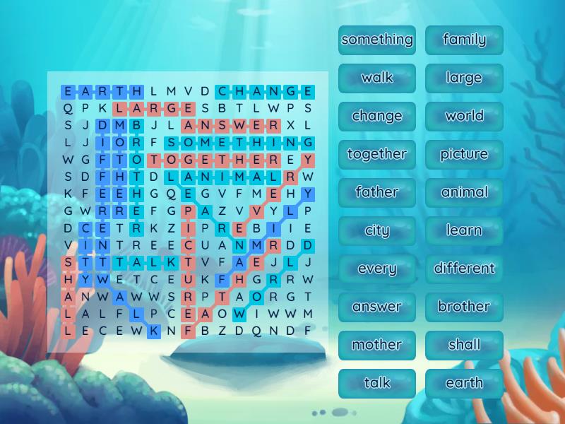 Trick Words Word Search Wordsearch