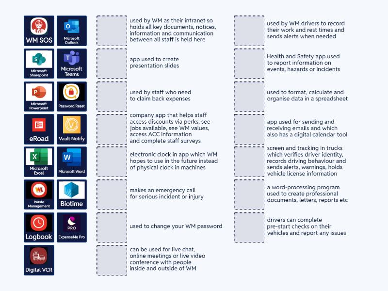WM Apps - Match up