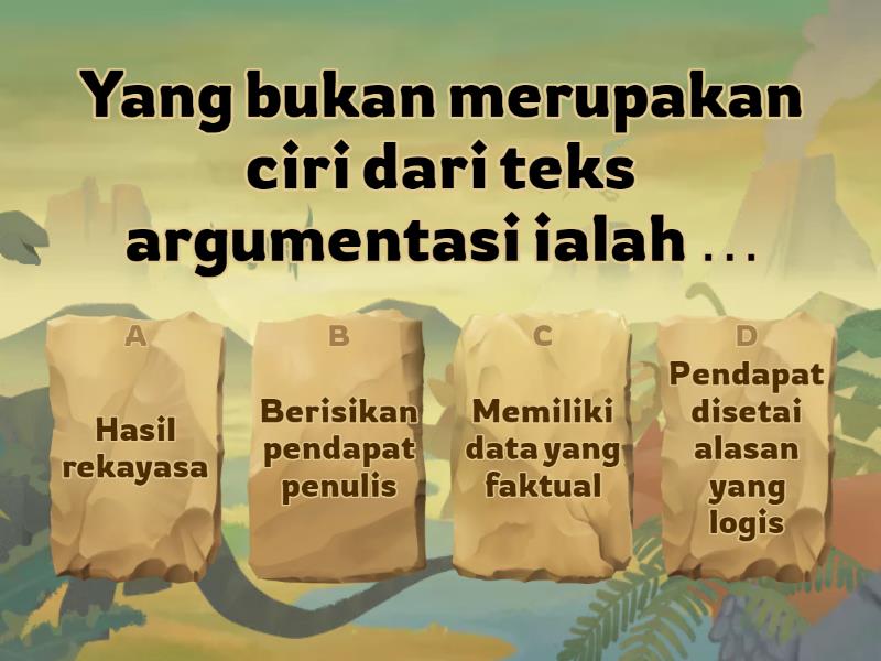 Kuis Teks Argumentasi - Quiz