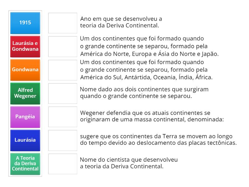 Teoria Da Deriva Continental Ano Match Up