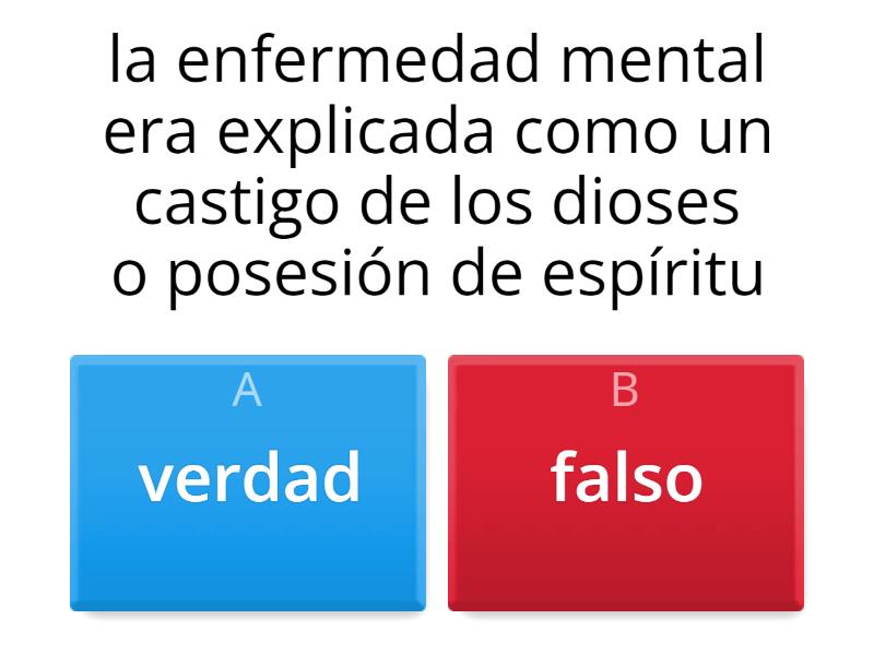 Historia De Las Ideas De Psicopatologia - Cuestionario