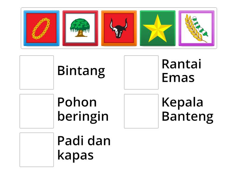 Simbol Simbol Pancasila Match Up 6643