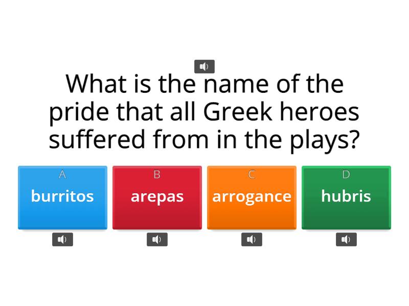 Greek Satyr Plays, Comedies And Tragedies Game! - Quiz