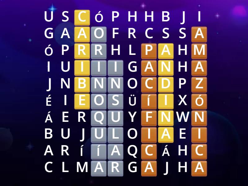 REGIONES DE COLOMBIA - Wordsearch