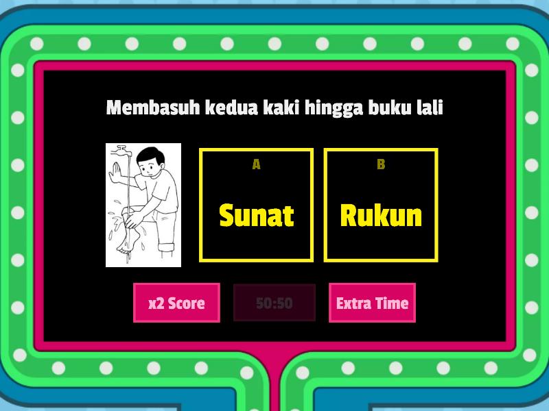 Ibadah Tahun Rukun Dan Sunat Wuduk Ustazah Shima Kuis Gameshow