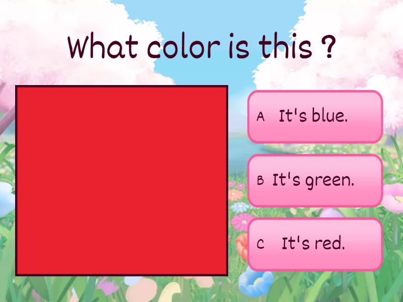 Colours - Quiz