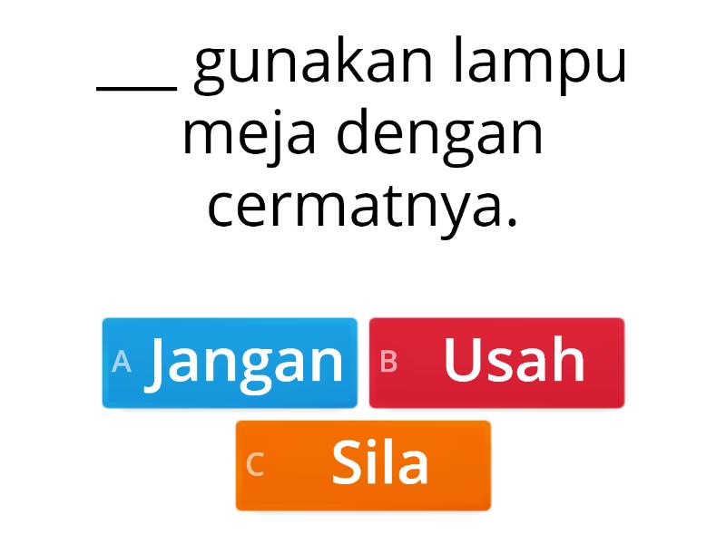 Kata Perintah Tahun 2 - Quiz