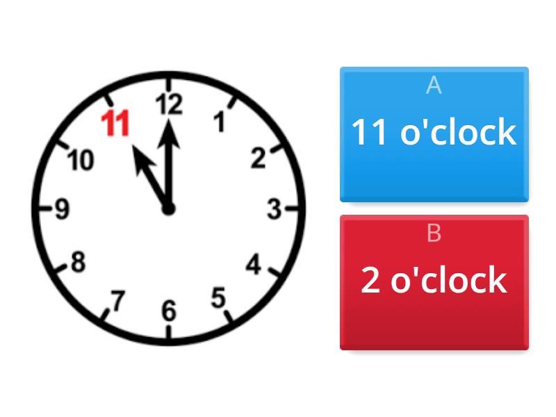 KG 3A o'clock - Quiz