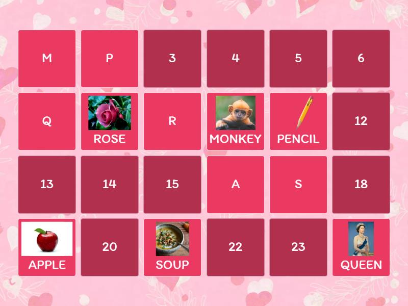 Alphabet match matching pairs