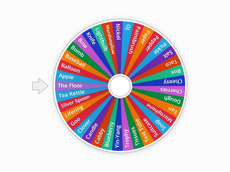 Inanimate Insanity - Spin the wheel