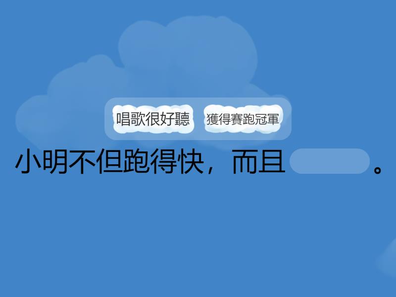 不但……而且……】 - Complete the sentence