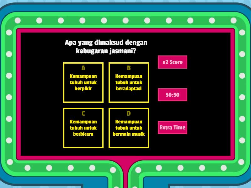 Pembelajaran Interaktif - Gameshow Quiz