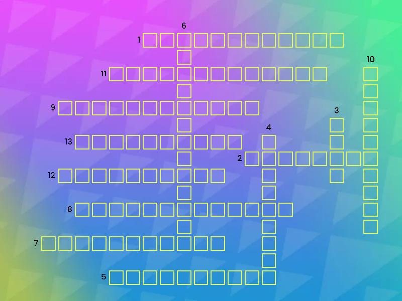 Free time activities crosswords crucigrama