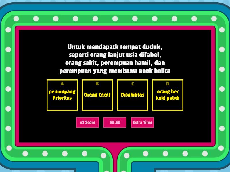 TEKS LHO - Gameshow Quiz