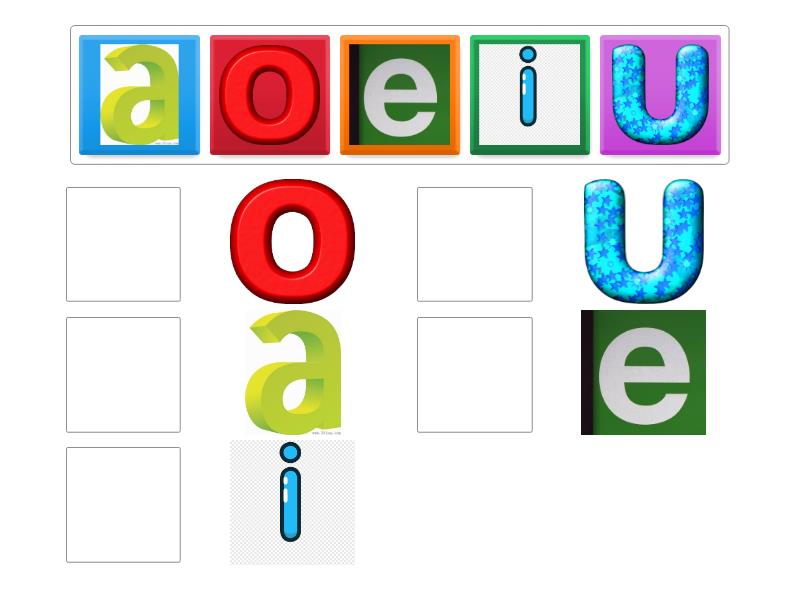 Mencocokkan Huruf Match Up