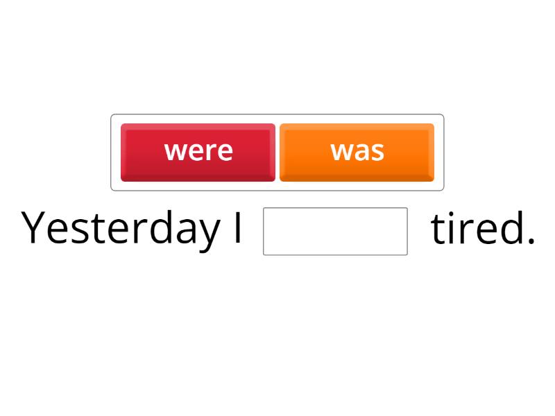FH3. Lesson 19. Choose the correct option(was/were) - Complete the sentence