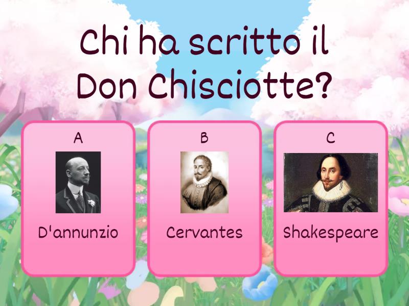 Conosci il don Chisciotte? - Quiz