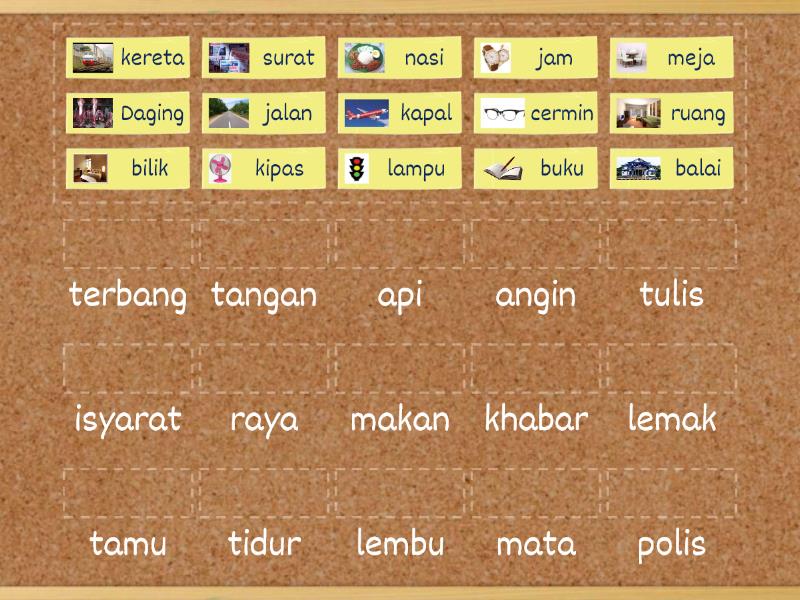 Kata Majmuk Bebas - Match up