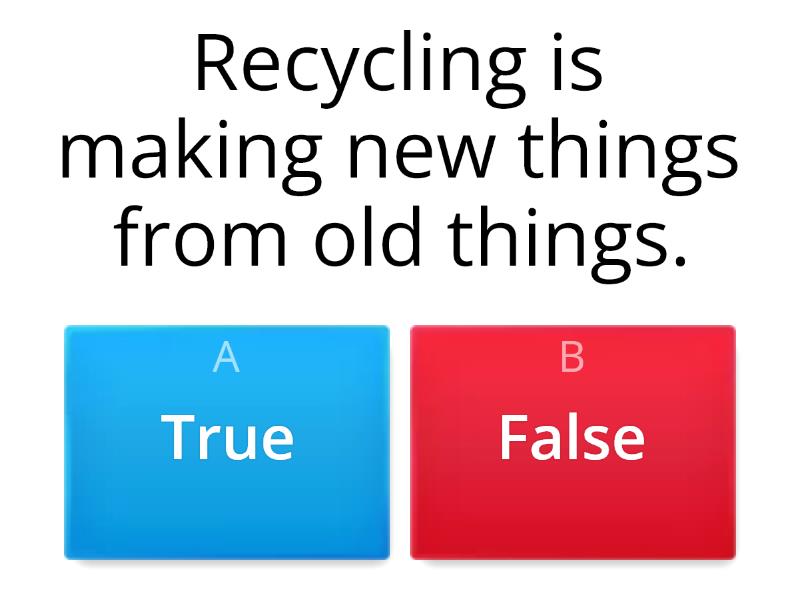 Recycle Quiz - Cuestionario