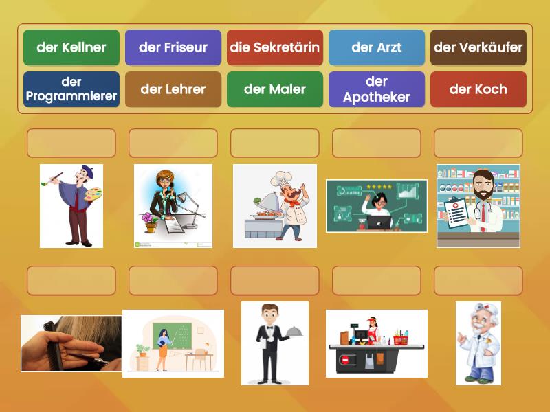 Was Ist Er/sie Von Beruf? - Match Up