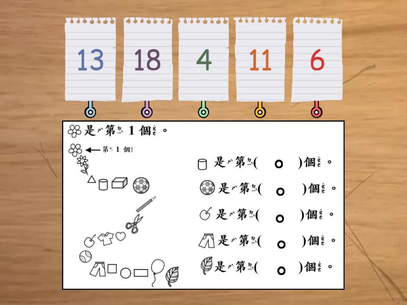 數學1上6_4排在第幾個 - 標籤圖表