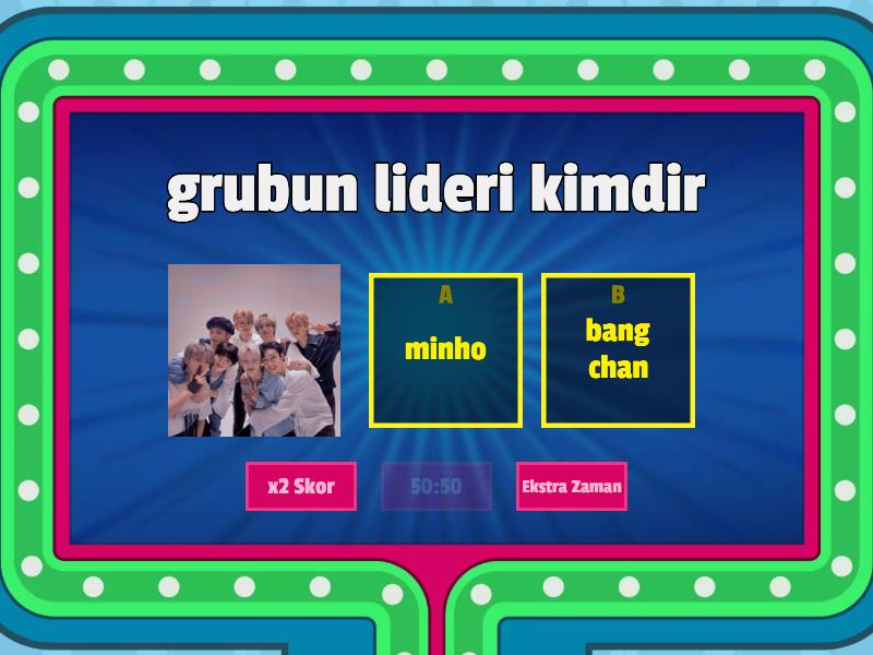 stray kids ne kadar tanıyorsun Gameshow quiz