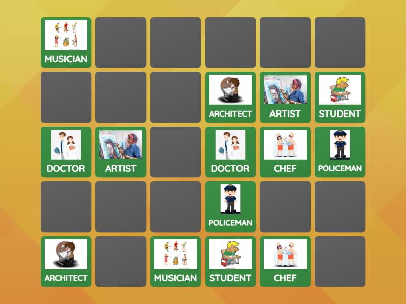 Memory challenge! - Matching pairs