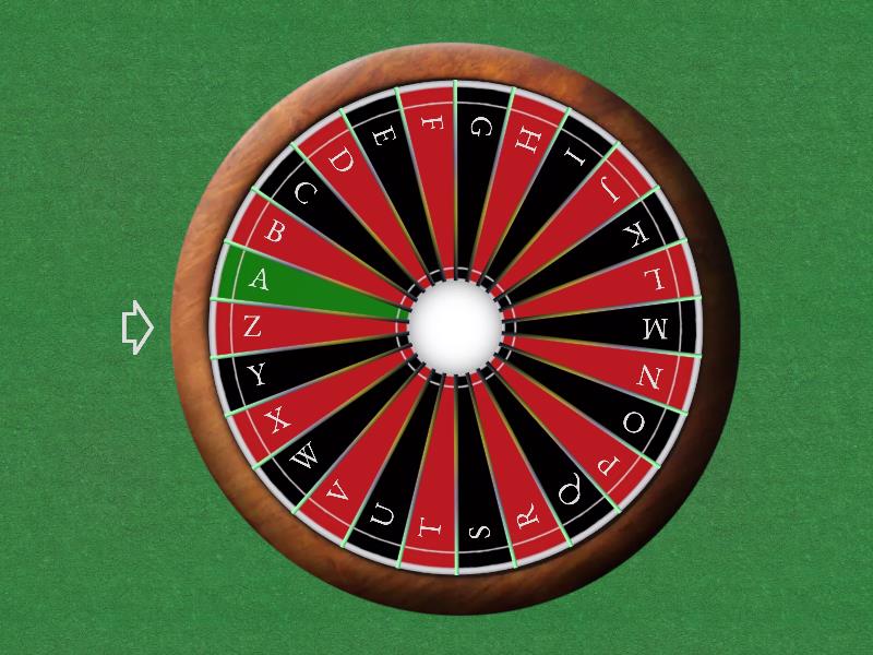 Spin Letters Wheel - Rueda aleatoria